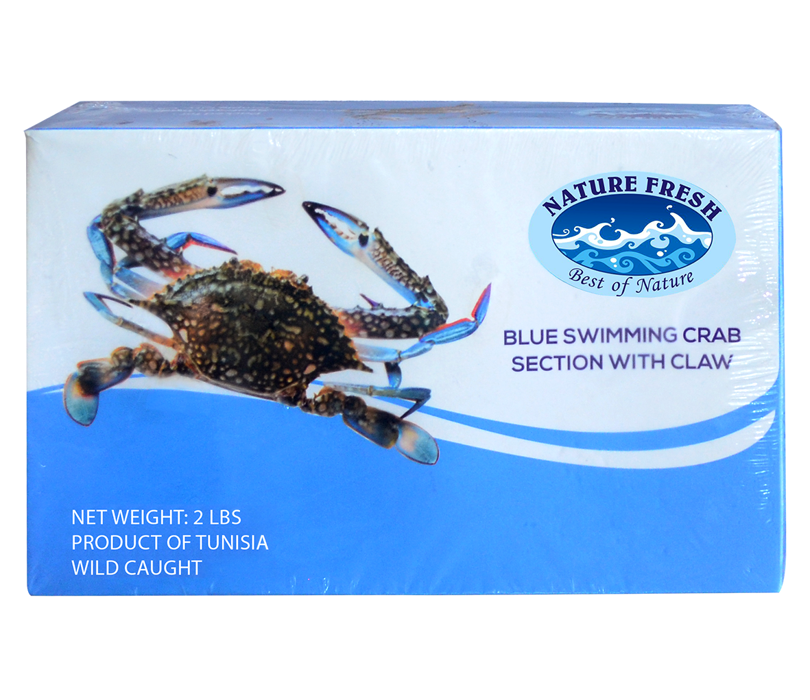 Blue Swimming Crab Section w/ Claw