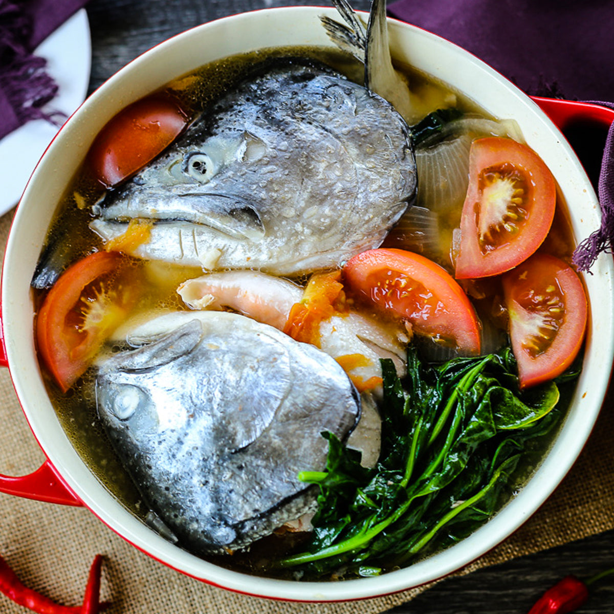 Frozen Atlantic Salmon Head