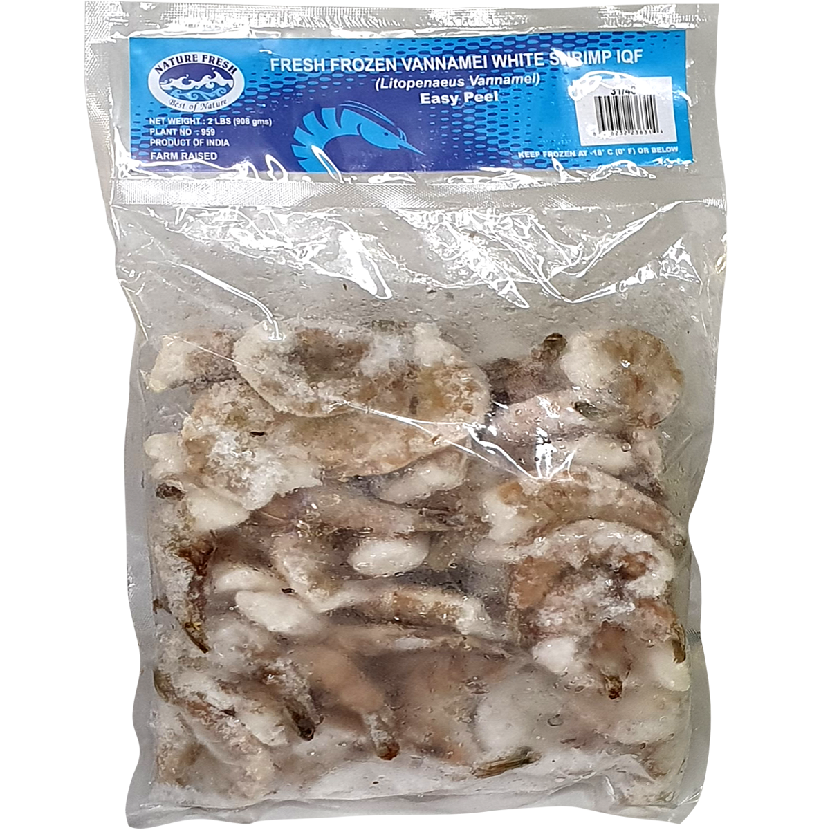 Fresh Frozen Vannamei White Shrimp - Easy Peel